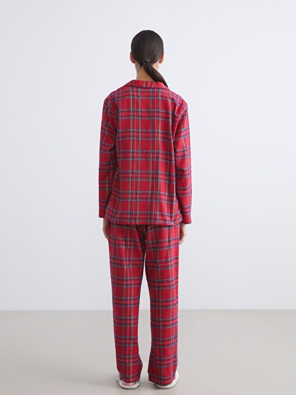 Moudda LC Waikiki - Pyjama tissé à manches longues pour Femmes - Tunisie 4