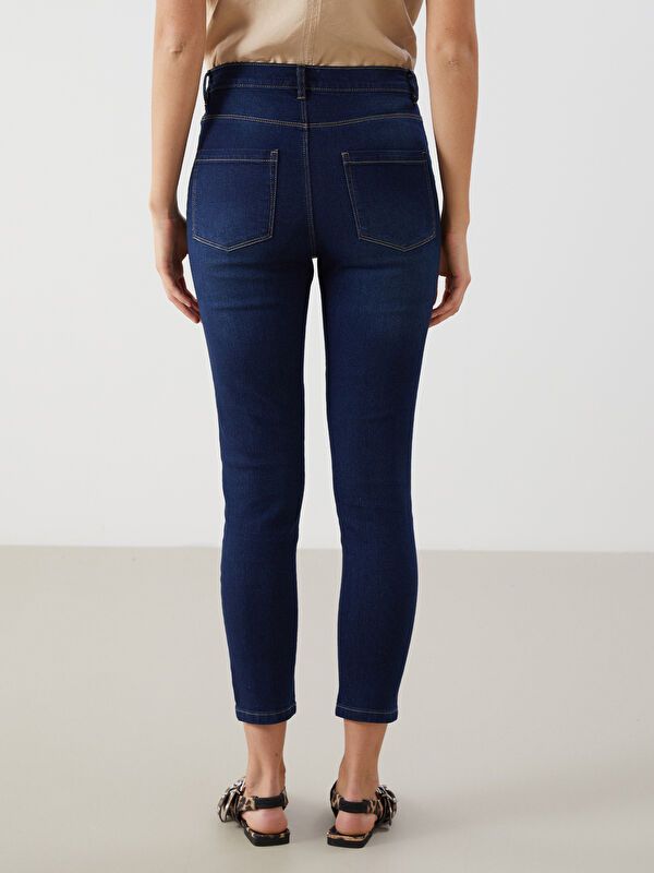 Moudda LC Waikiki - Pantalon en jean tissé cv pour Femmes - Tunisie 4