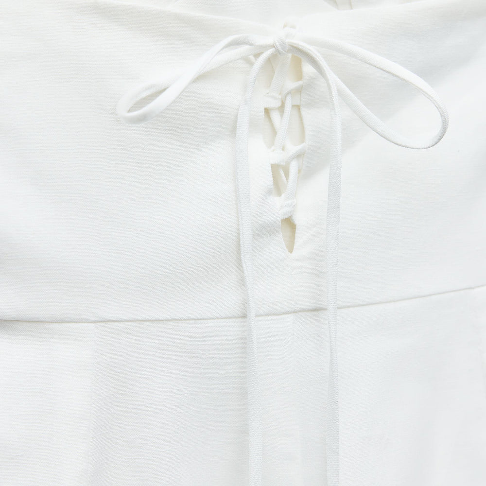 Moudda ZARA - Robe mi-longue corset en lin extensible - Tunisie 2