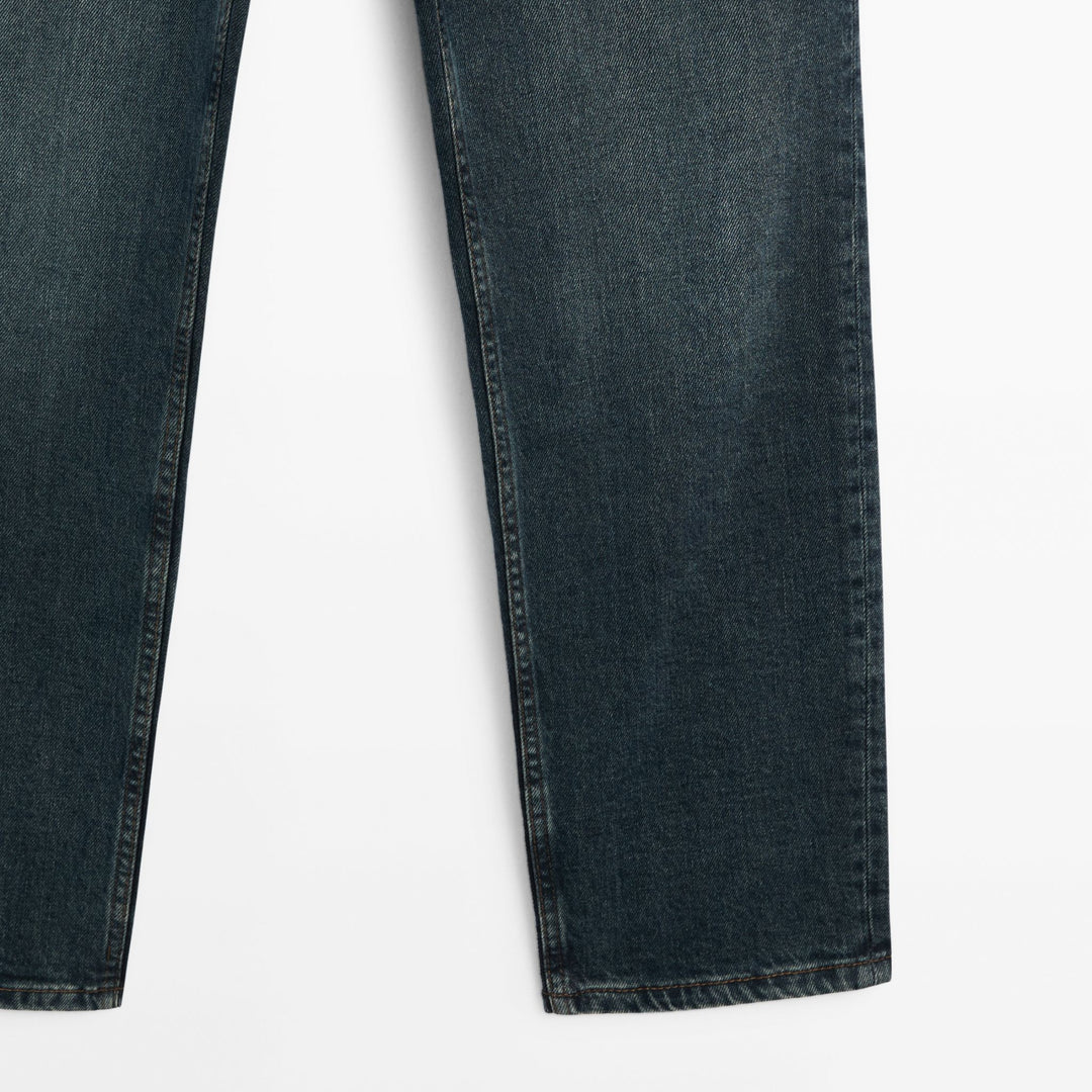 Moudda Massimo Dutti - Jean taille mi-haute slim court - Tunisie 6