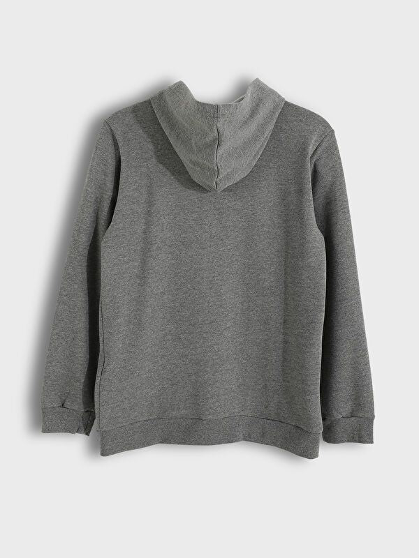 Moudda LC Waikiki - Cardigan basique en jersey Garçon Mélange de gris - Tunisie 2