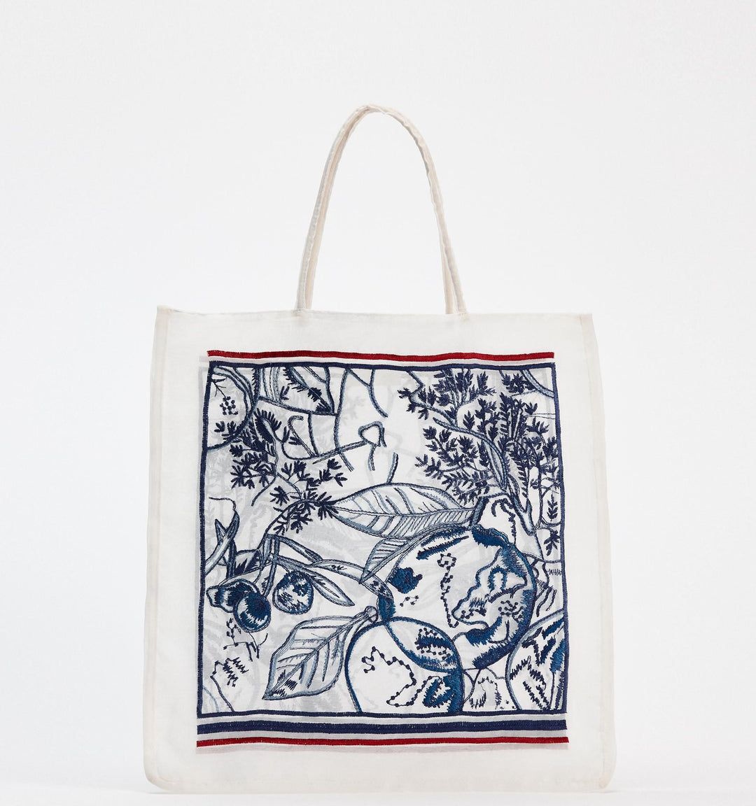 Moudda ZARA - Sac shopper organza broderie - Tunisie 1