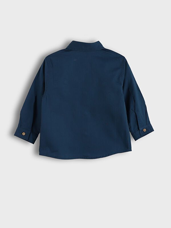 Moudda LC Waikiki - Chemise tissée manches longues Garçon Pétrole noir - Tunisie 2