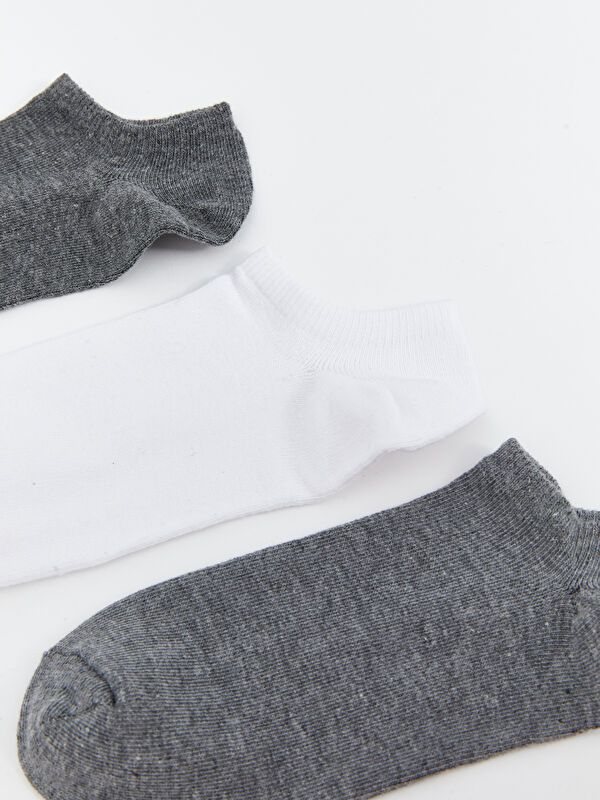 Moudda LC Waikiki - Chaussettes sneakers Femme Mélange de gris - Tunisie 2