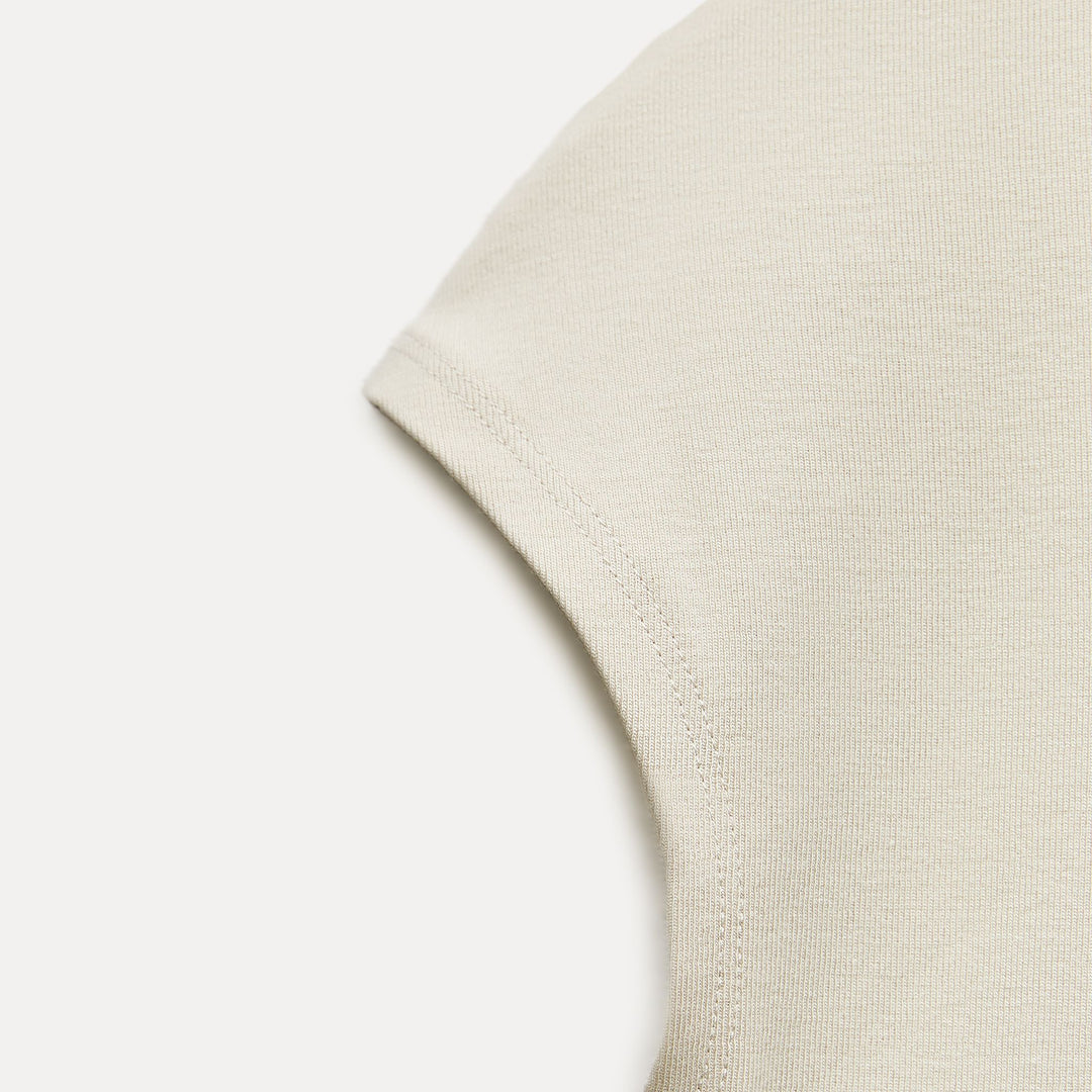 Moudda ZARA - T-shirt Coton et Modal Manches Japonaises - Tunisie 4