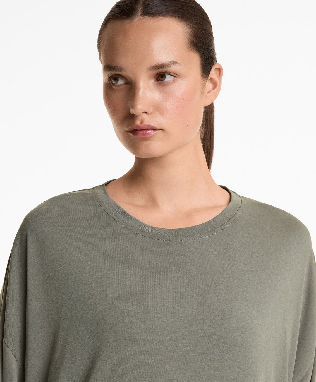Moudda Oysho - T-Shirt Manches Longues - Nœud Modal/Polyester - Tunisie 3