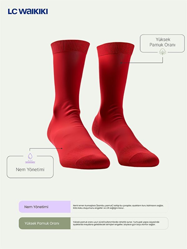 Moudda LC Waikiki - Chaussettes  Cheville pour Garçons - Tunisie 4