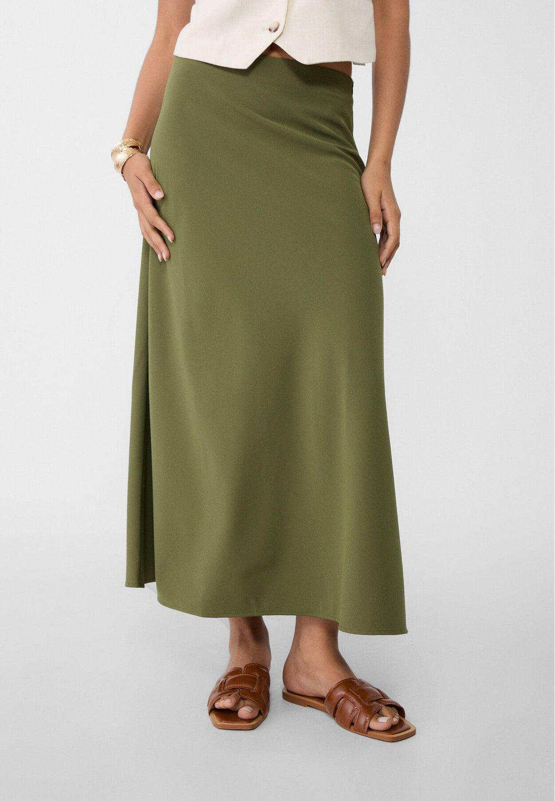 Moudda STRADIVARIUS - Jupe Midi à Superposition Basique - Tunisie 3