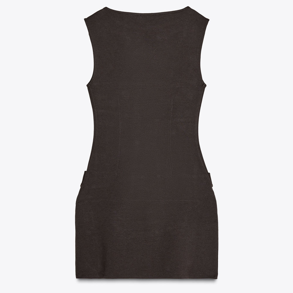 Moudda ZARA - Robe - Manches Courtes, Col Rond & Ceinture - Tunisie 2