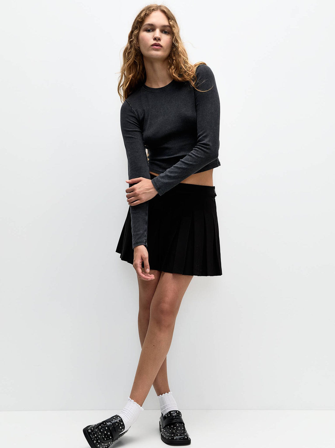 Moudda PULL & BEAR - T-Shirt Ajusté - Manches Longues - Tunisie 2