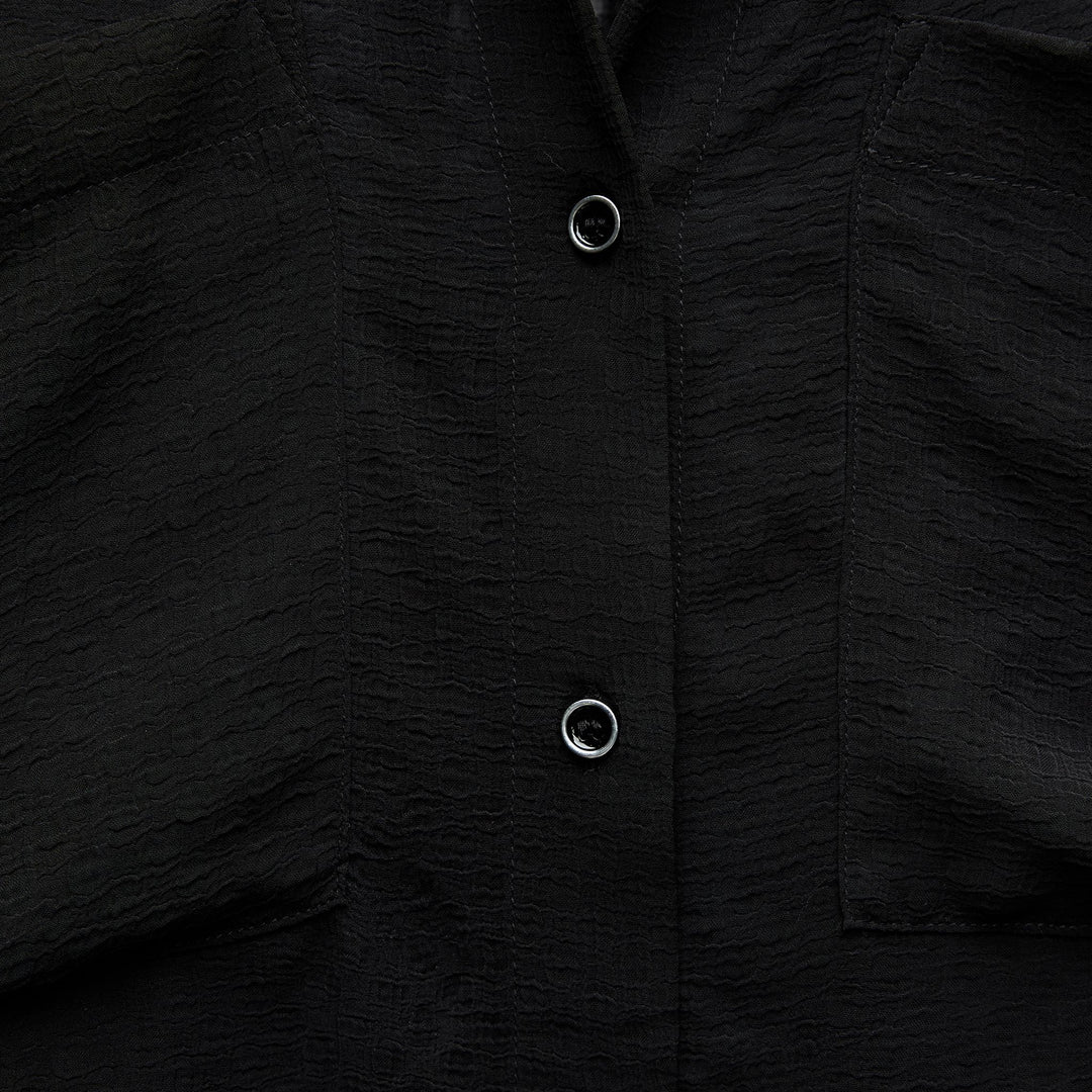 Moudda ZARA - Chemise à pois dévoré manches longues poches devant - Tunisie 4
