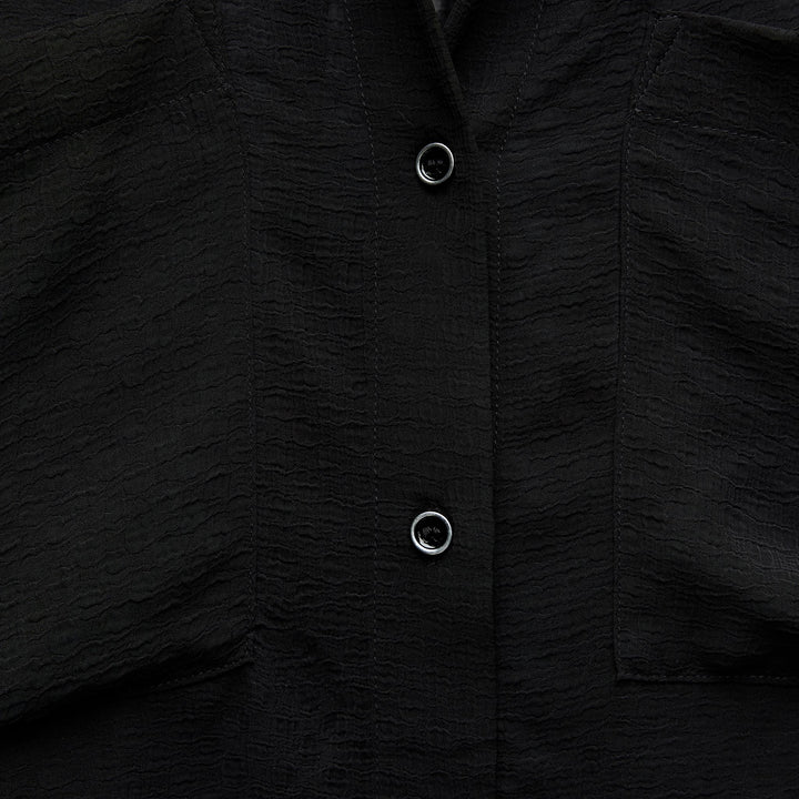Moudda ZARA - Chemise à pois dévoré manches longues poches devant - Tunisie 4