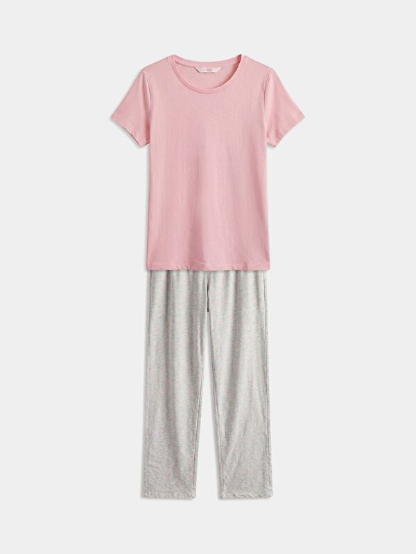 Moudda LC Waikiki - Pyjama manches courtes en jersey pour Femme - Tunisie 5