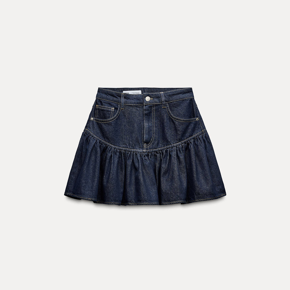 Moudda ZARA - Jupe mini volants froncée - Tunisie 2