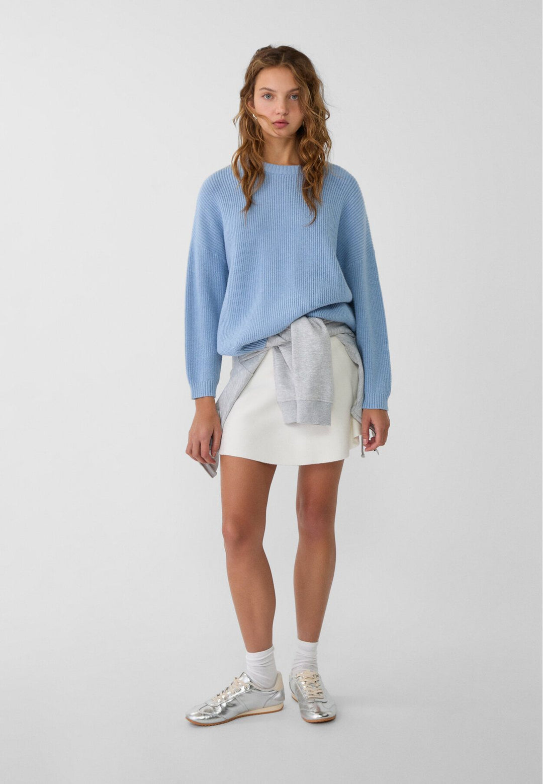 Moudda STRADIVARIUS - Pull en Maille Basique Col Rond - Tunisie 3