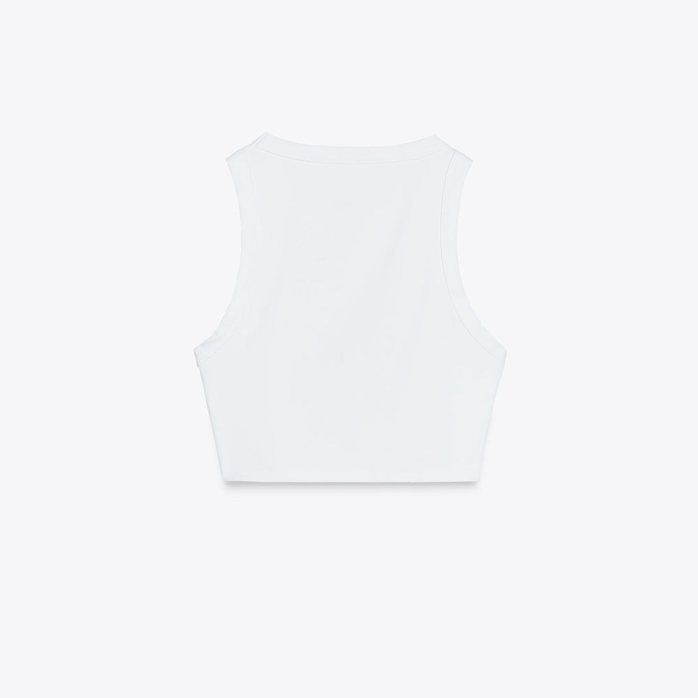 Moudda ZARA - T-Shirt Crop Polyamide - Col Rond - Tunisie 2