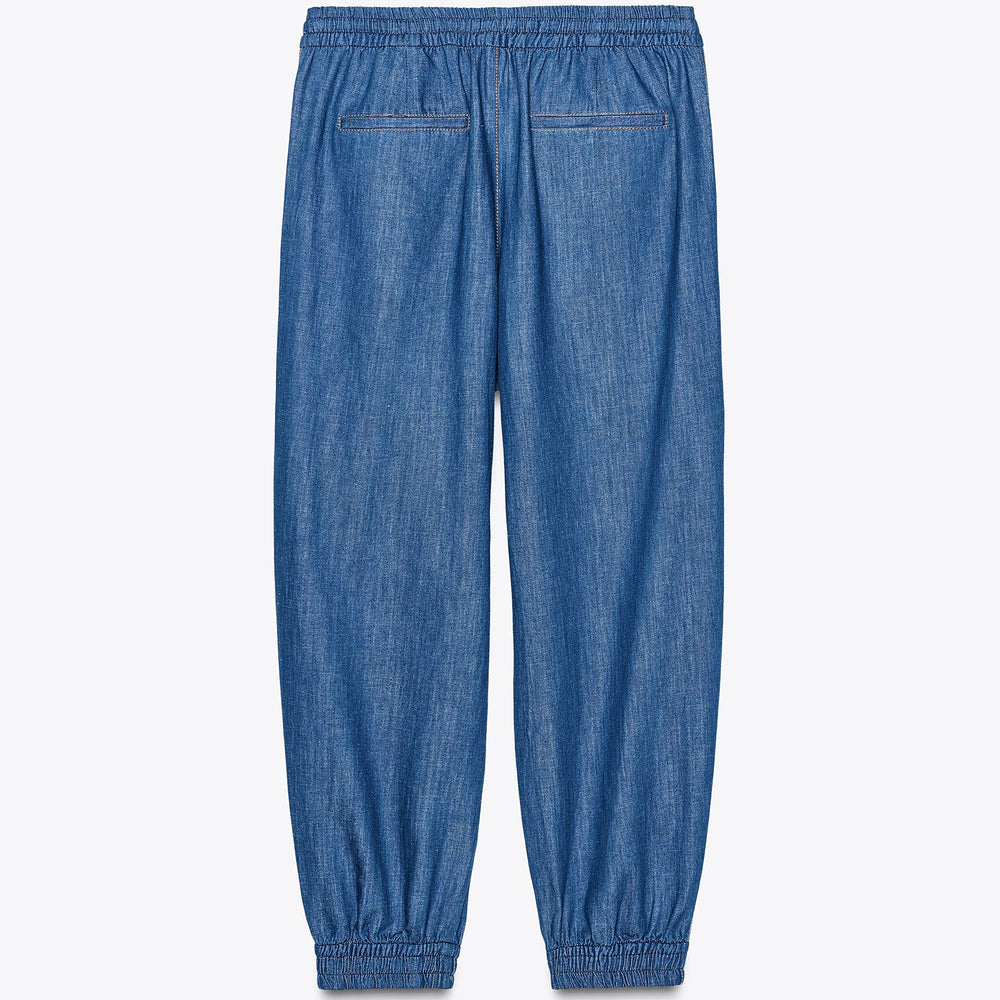 Moudda ZARA - Pantalon Lin Indigo - Bas Élastique - Tunisie 2