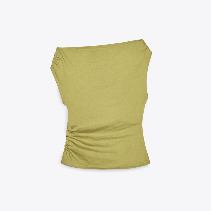 Moudda ZARA - T-Shirt Coton - Fronces Asymétriques - Tunisie 1