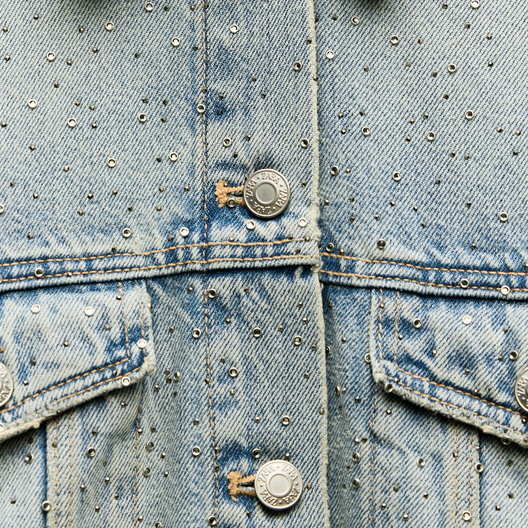 Moudda ZARA - Veste courte micro strass - Tunisie 3