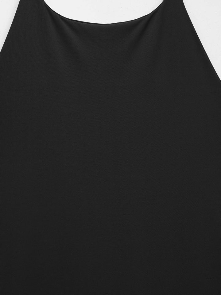 Moudda PULL & BEAR - Robe Midi Halter - Fronce Dos Polyamide - Tunisie 3
