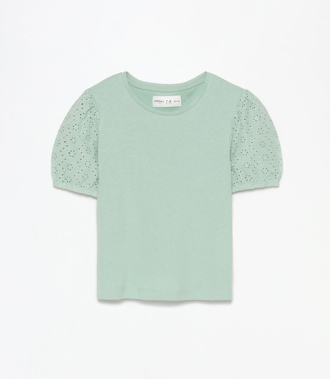 Moudda Lefties - T-Shirt Broderie Suisse - Février Fille - Tunisie 2