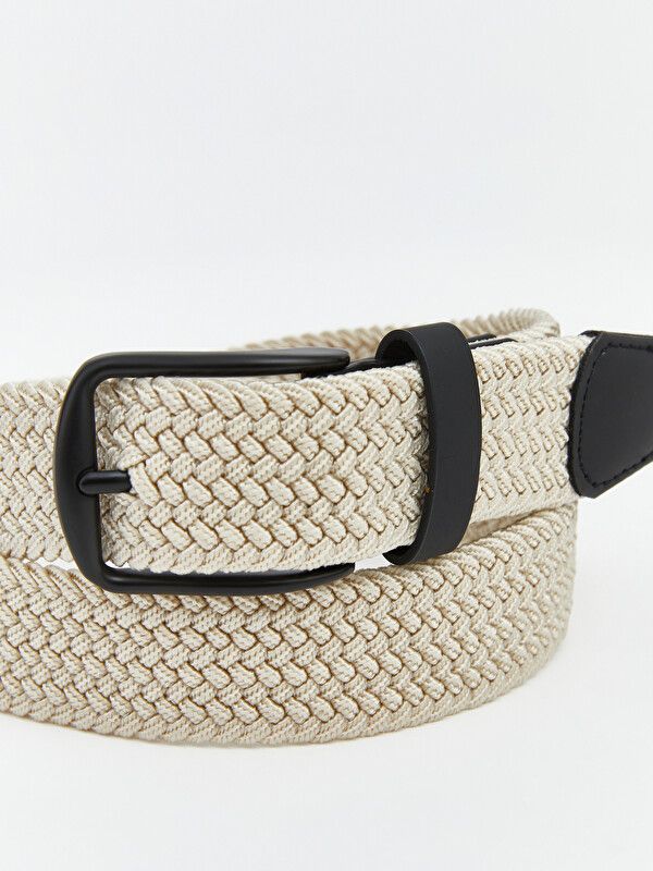 Moudda LC Waikiki - Ceinture pour Homme couleur Beige - Tunisie 4