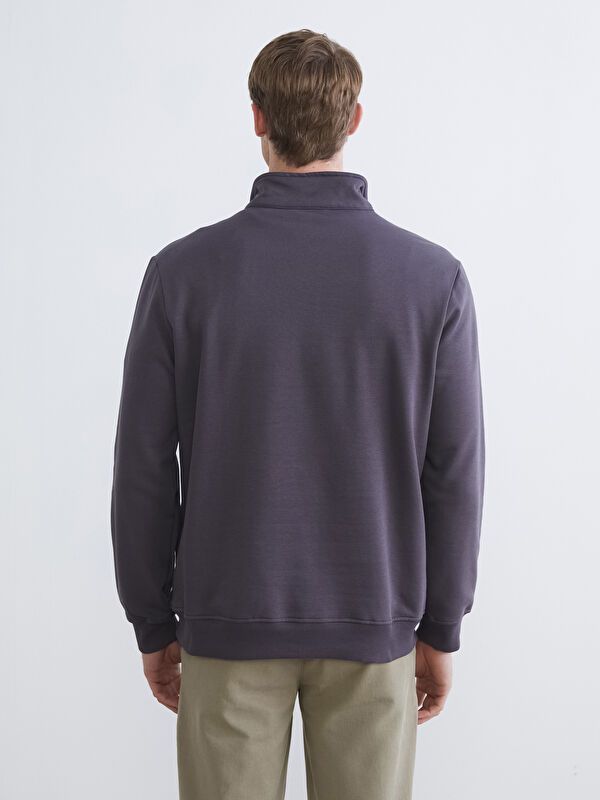 Moudda LC Waikiki - Sweatshirt en jersey couleur Anthracite pour hommes - Tunisie 4