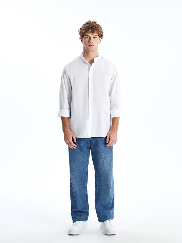 Moudda LC Waikiki - Chemise tissée à manches longues pour Hommes - Tunisie 2