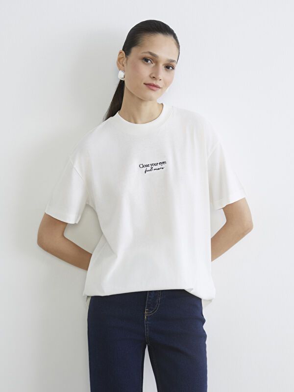 Moudda LC Waikiki - Tunique manches courtes en jersey - Tunisie 1