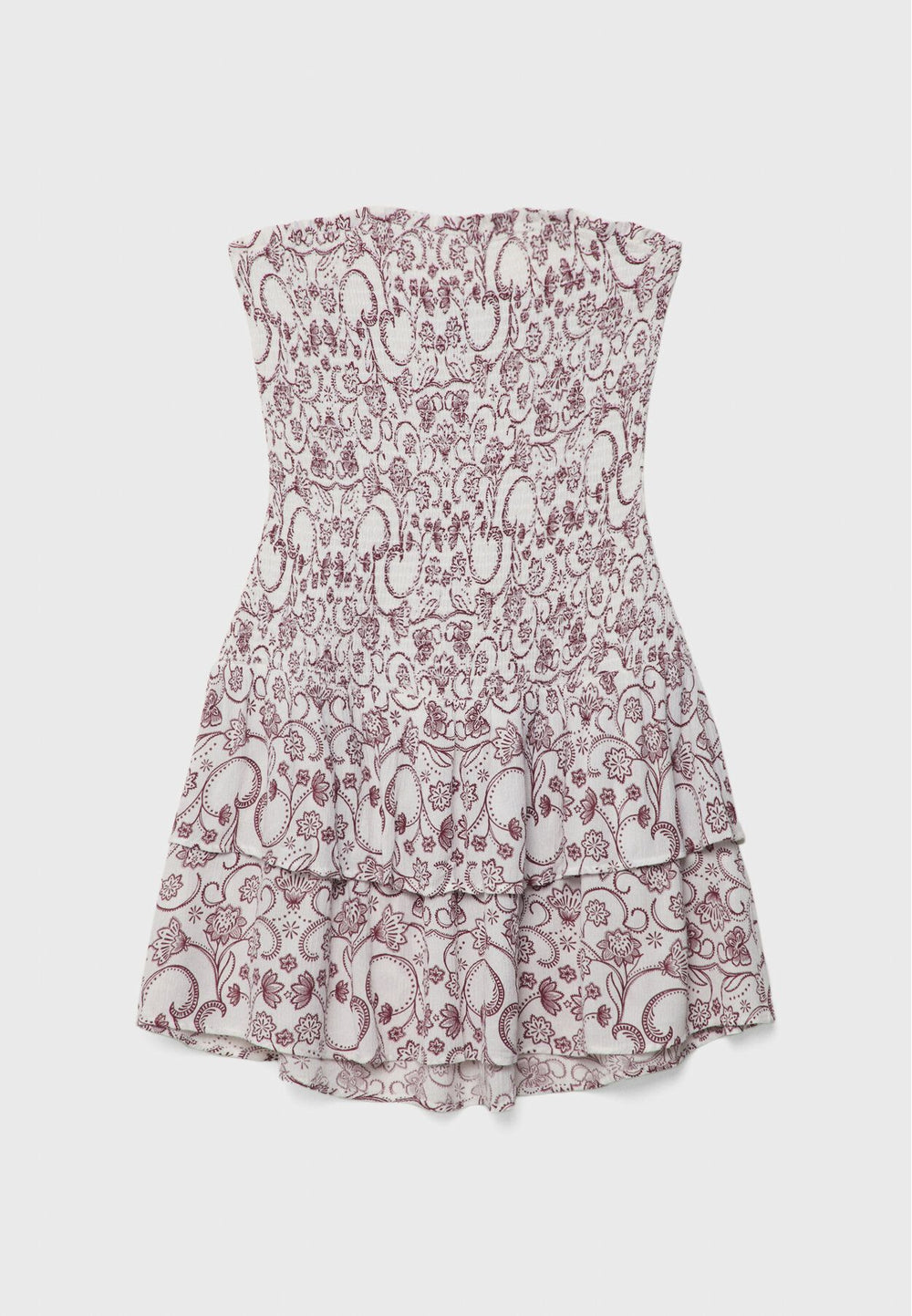 Moudda STRADIVARIUS - Robe Bandeau Élastiquée Imprimée - Tunisie 2