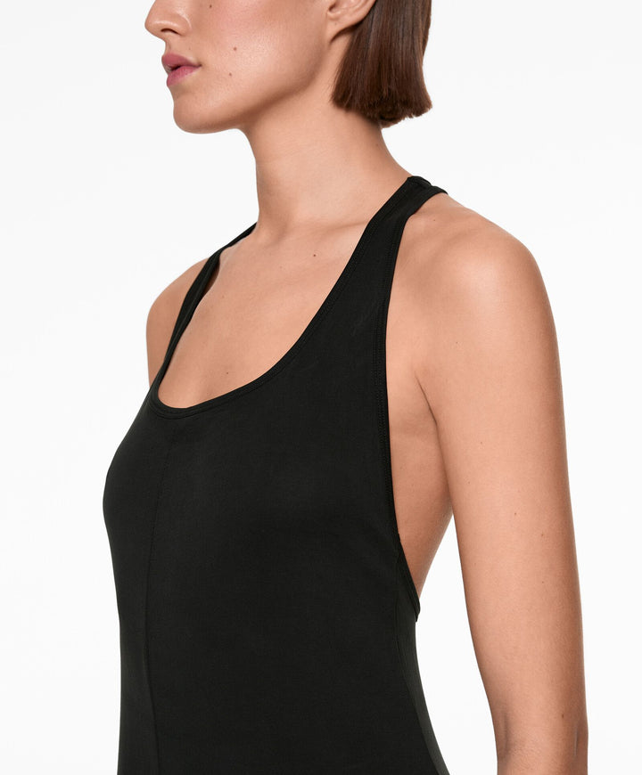 Moudda Oysho - Combinaison Longue Jambe Large Modal Polyester - Tunisie 4