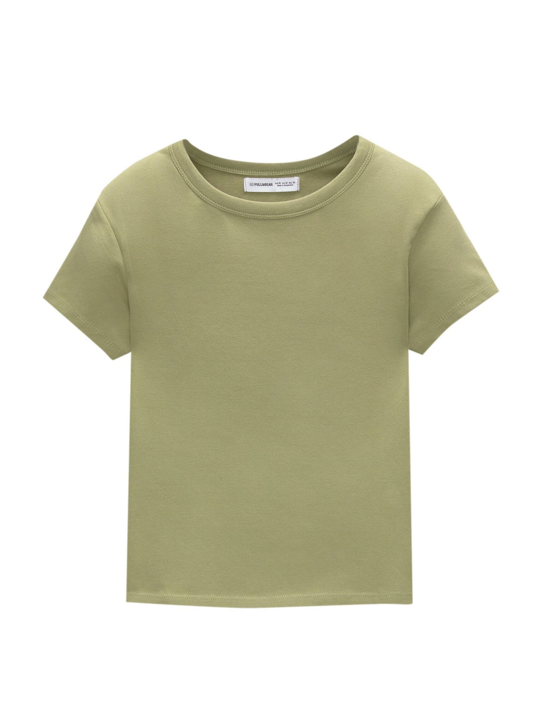 Moudda PULL & BEAR - T-Shirt Basique Ajusté - Manches Courtes - Tunisie 1
