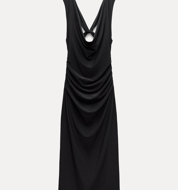 Moudda ZARA - Robe Midi à Nœud Dos - Tunisie 4