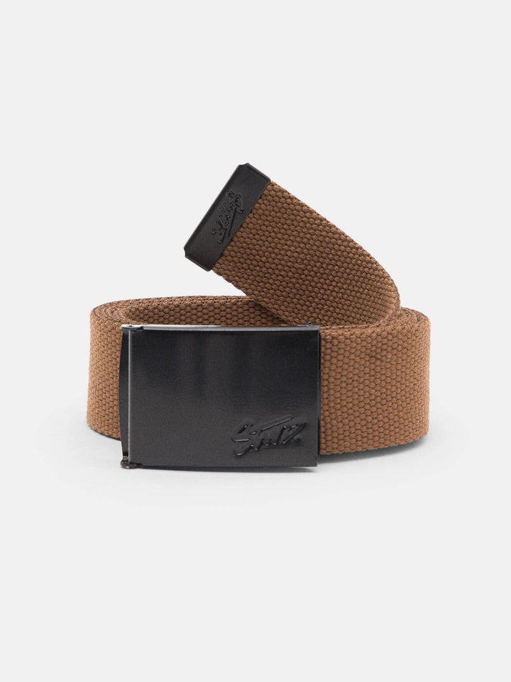 Moudda PULL & BEAR - Ceinture - Poly Canvas Chameau / Boucle Noire - Tunisie 2