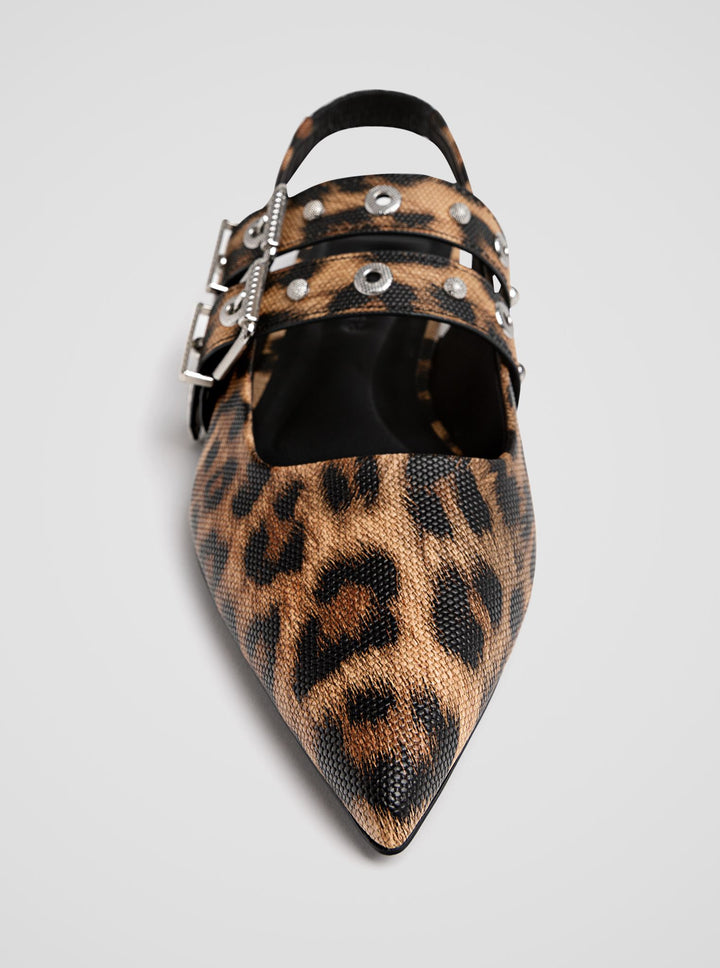 Moudda STRADIVARIUS - Chaussures Plates à Bout avec Boucles - Tunisie 3