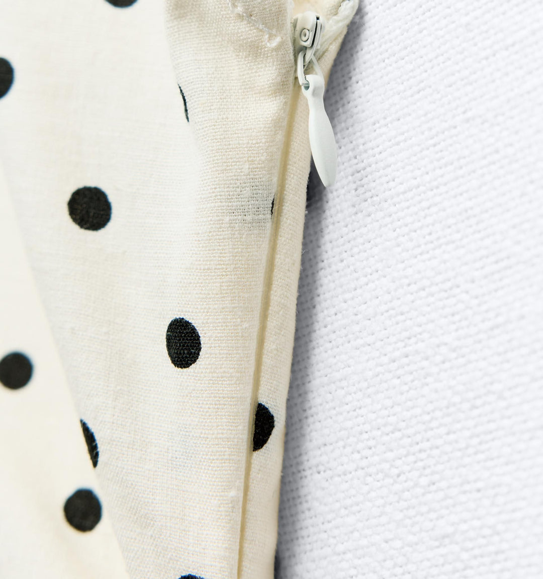 Moudda ZARA - Robe mi-longue chemise cintrée à pois en lin extensible - Tunisie 4