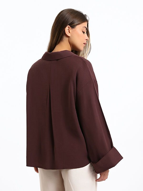 Moudda LC Waikiki - Chemise tissée à manches longues pour Femmes - Tunisie 5