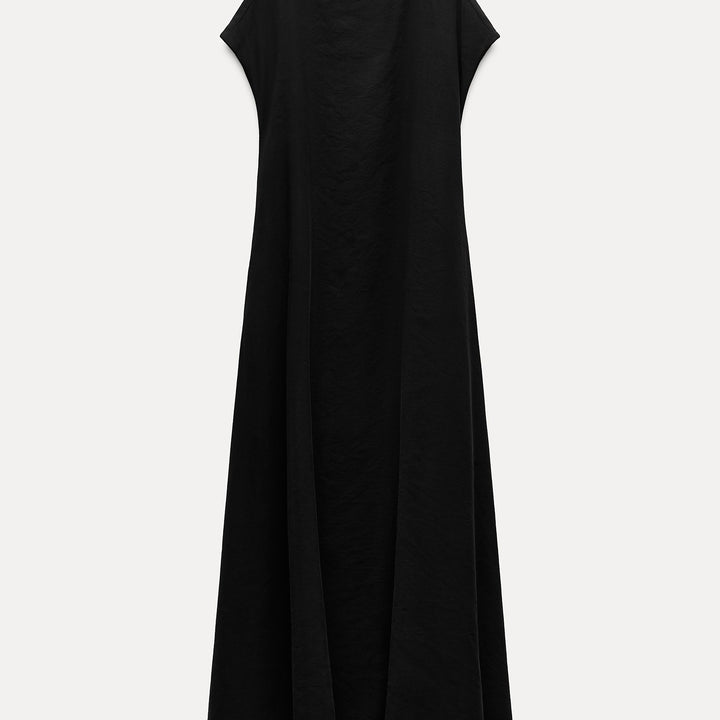Moudda ZARA - Robe mi-longue fluide manches tombantes enveloppante volume - Tunisie 2