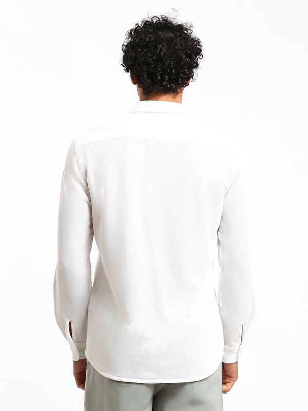 Moudda LC Waikiki - Chemise tissée à manches longues pour Hommes - Tunisie 5