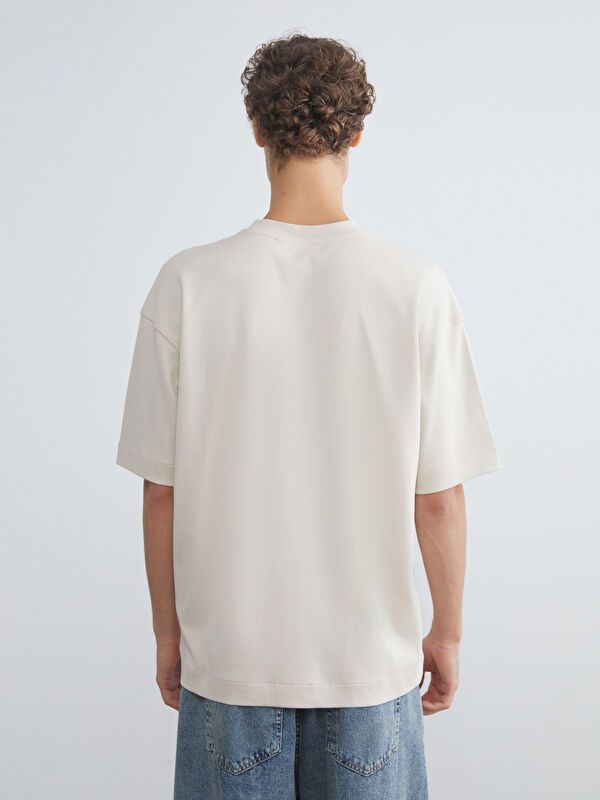 Moudda LC Waikiki - Sweatshirt en jersey Homme Beige clair - Tunisie 4