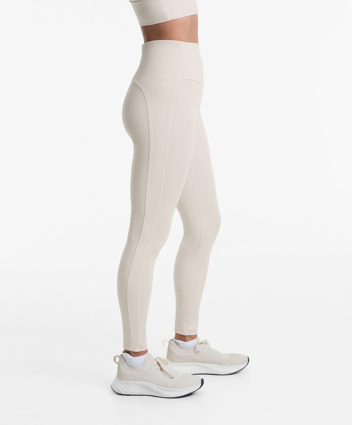 Moudda Oysho - Legging Long Comfortlux Taille Haute - Blocs Côtes Doublé - Tunisie 7