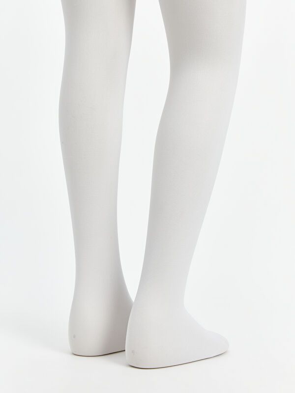 Moudda LC Waikiki - Collants fins Fille Blanc brillant - Tunisie 3