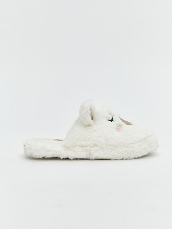 Moudda LC Waikiki - Pantoufles maison Fille Ecru - Tunisie 2