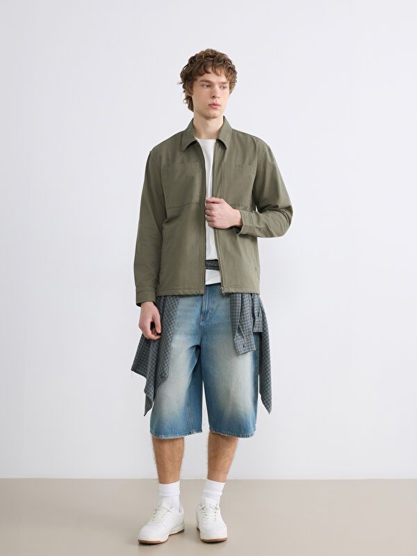 Moudda LC Waikiki - Surchemise en tissu (Shacket) pour Homme - Tunisie 2