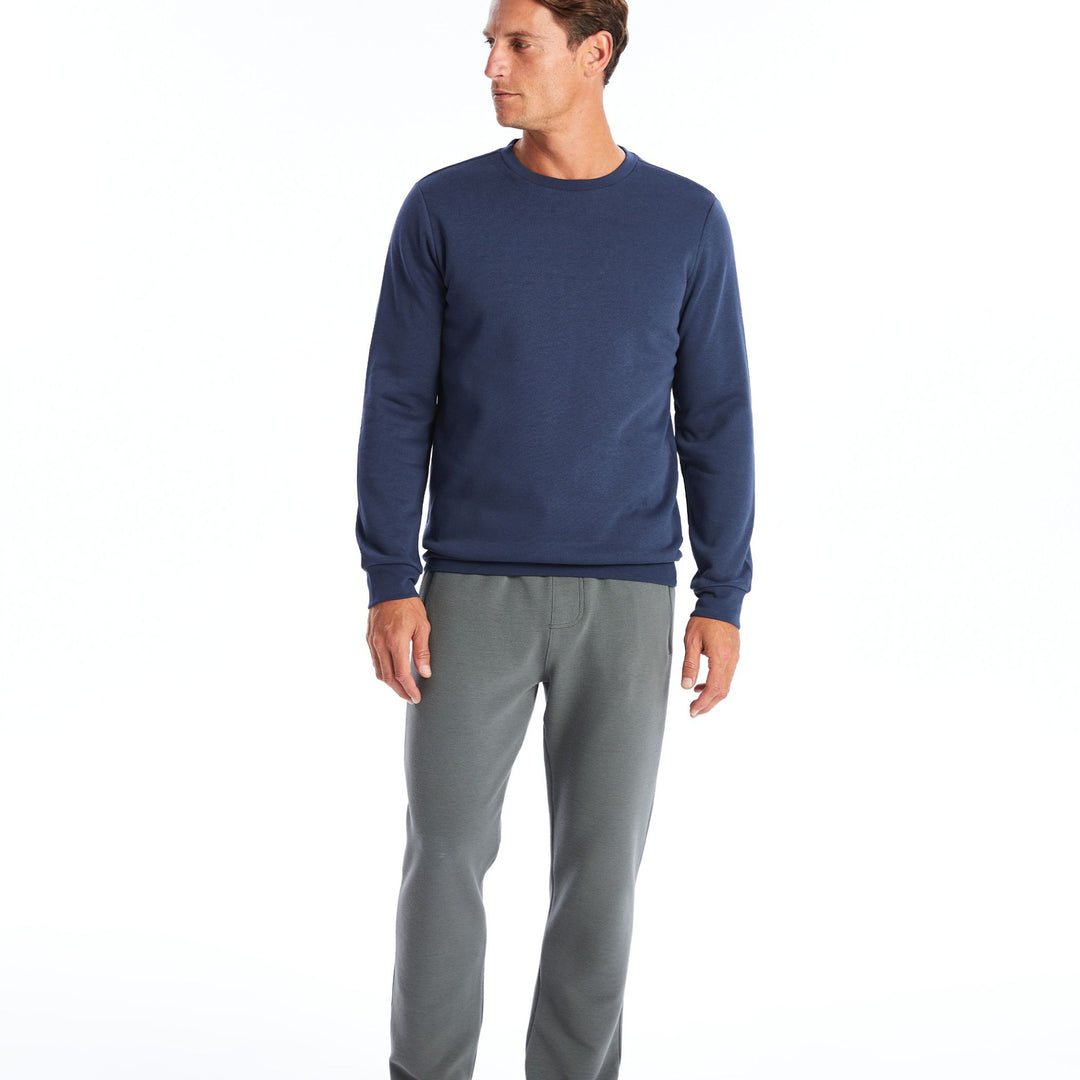 Moudda LC Waikiki - Sweatshirt jersey basique Homme Indigo - Tunisie 2