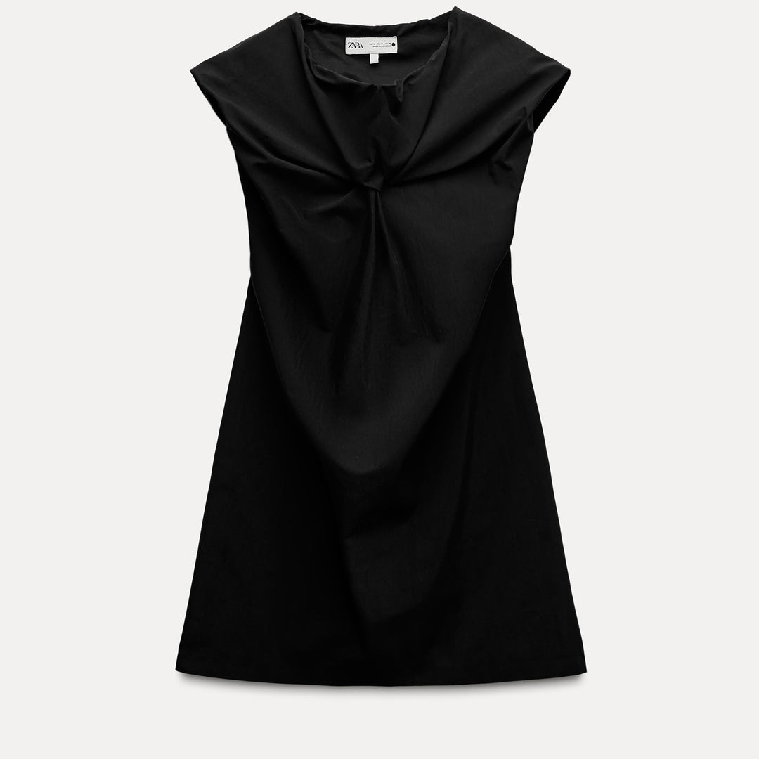 Moudda ZARA - Robe Mini Décolleté Fantaisie avec Nœud - Tunisie 2
