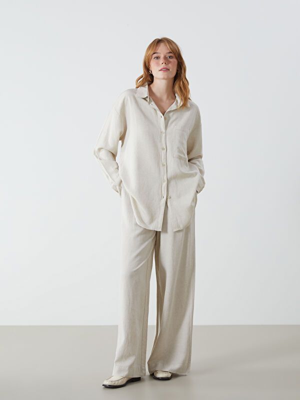 Moudda LC Waikiki - Pantalon fin en tissu pour Femme - Tunisie 1