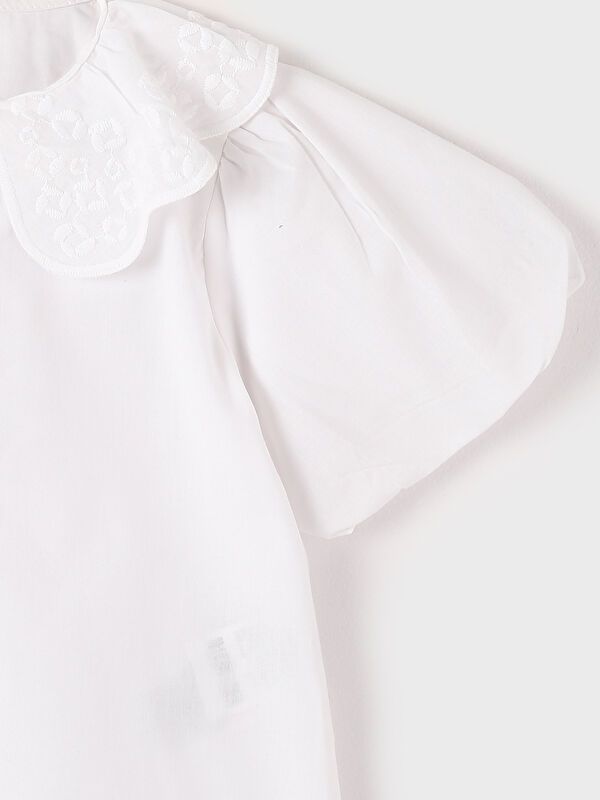 Moudda LC Waikiki - Chemise manches courtes en tissu pour Fille - Tunisie 3