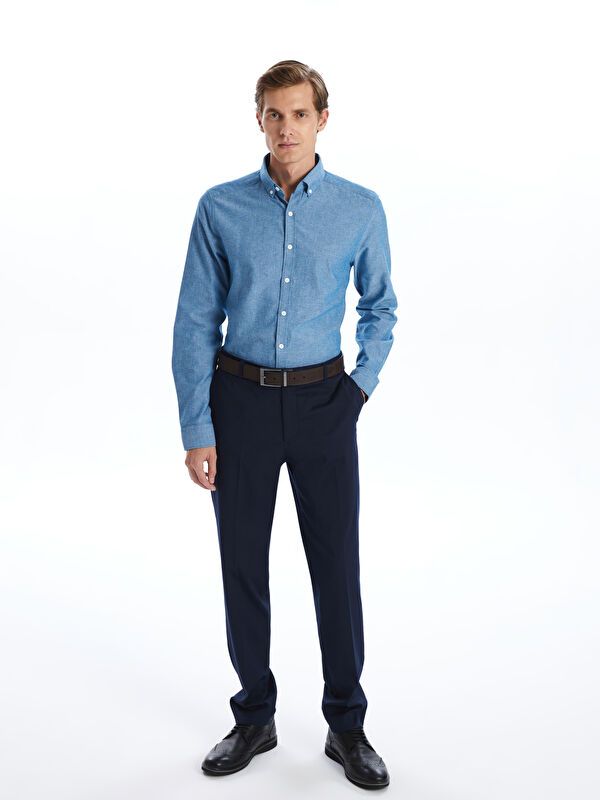 Moudda LC Waikiki - Chemise tissée à manches longues pour Hommes - Tunisie 2