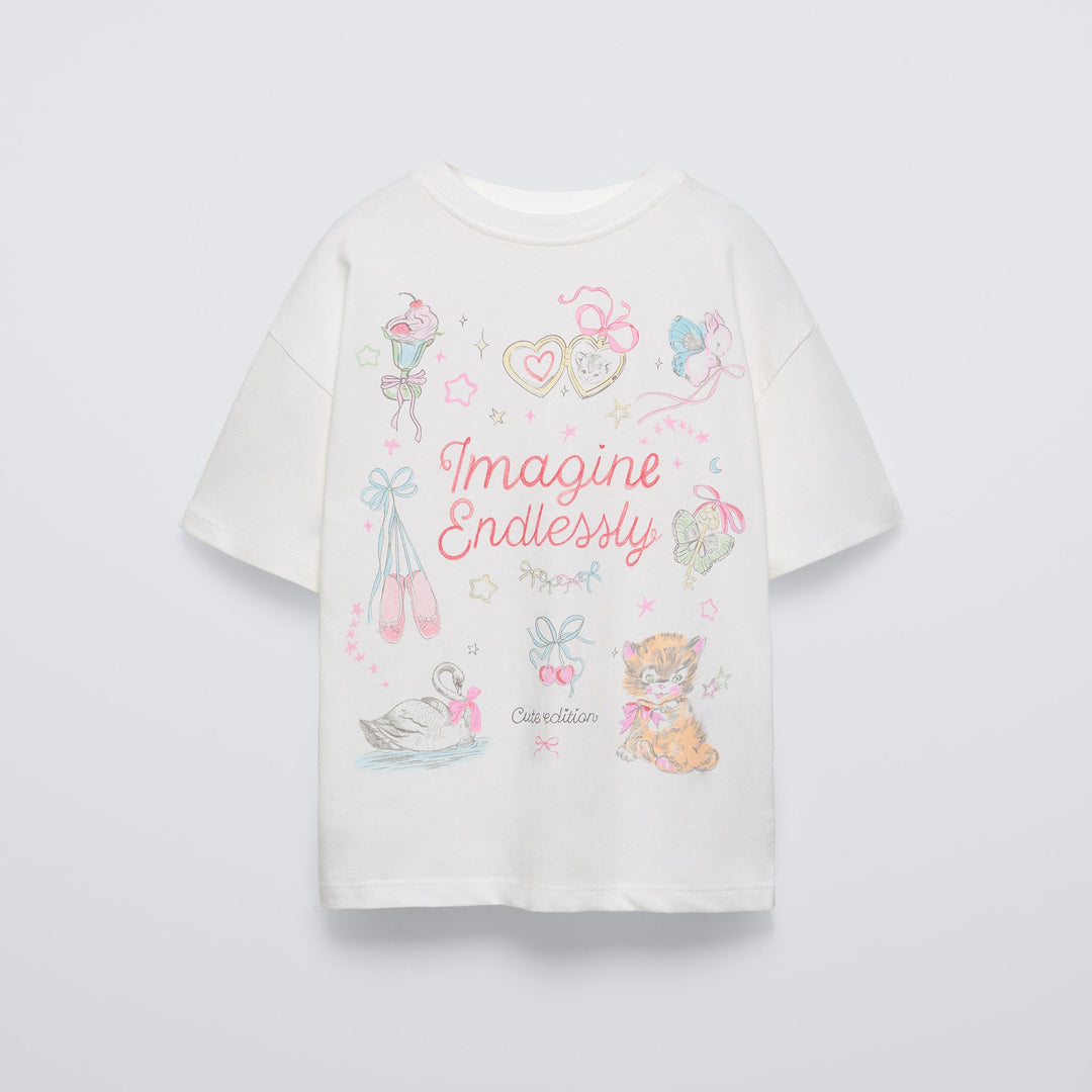 Moudda ZARA - T-shirt imprimé coquette - Tunisie 2